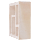Elemento Vazado Cobogó Natural Rota Branco 25x25x8,5cm Essenza