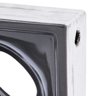 Cobogó Pétala Preto Acetinado 19x19x8cm Artens