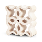 Elemento Vazado Cobogó Reto 102 18x18x7cm Branco Colibri