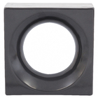 Cobogó Solar Preto Acetinado 19x19x8cm Artens