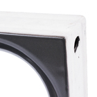 Cobogó Solar Preto Acetinado 19x19x8cm Artens