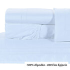 Cobre Leito 100% Algodão King 400 Fios Egípcio Cinza + Jogo D