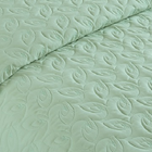 Cobre Leito 200 Fios Casal Padrão 03 Peças Verde