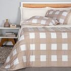 Cobre Leito 200 Fios Dolce Vita Queen 03 Peças - Caqui