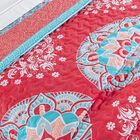 Cobre Leito 200 Fios Dupla Face King Mediterrâneo 3 Peças - G