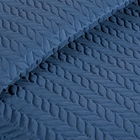 Cobre Leito 200 Fios King Allure 03 Peças - Marinho