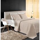 Cobre Leito 200 Fios Queen 03 Peças Cáqui