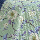 Cobre Leito 200 Fios Queen 03 Peças Flower