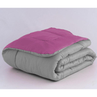 Cobre Leito 5 Pçs De Verão Casal Queen Cinza E Rosa Cotex