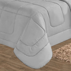 Cobre Leito 6 Pçs De Verão Queen Cinza Casen