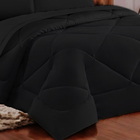 Cobre Leito 6 Peças Cama Casal Queen Dupla Face Casen Preto