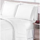 Cobre Leito Aconchego Casal Queen Avulso Branco Casen