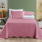 Cobre Leito Ally Original Padrão Dupla Face Barato - Rosê - 1