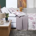 Cobre Leito Alycia Casal Micropercal 200 Fios 3 Peças Lil