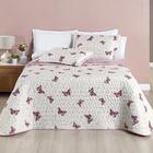 Cobre Leito Alycia Casal Micropercal 3pç 100% Poliéster - Borb