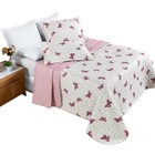 Cobre Leito Alycia Casal Micropercal 3pç 100% Poliéster - Borb