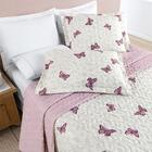 Cobre Leito Alycia Casal Micropercal 3pç 100% Poliéster - Borb