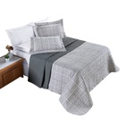 Cobre Leito Alycia Queen Micropercal  3pç 100% Poliéster - Da