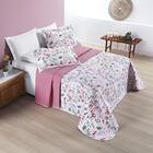 Cobre Leito Alycia Solteiro Micropercal 2pç 100% Poliéster -