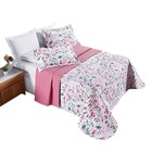 Cobre Leito Alycia Solteiro Micropercal 2pç 100% Poliéster -