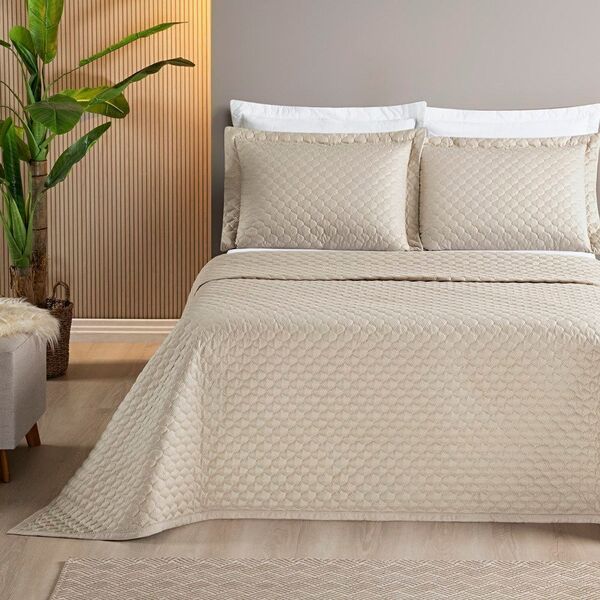 Cobre Leito Bliss Solteiro 02 Peças - Caqui