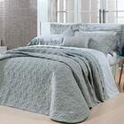 Cobre Leito Bordado King 100% Algodão Percal 200 Fios 3 Peças