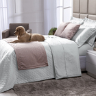 Cobre Leito Branco 100% Algodão Queen Size 200 Fios 3 Peças