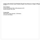 Cobre Leito Branco E Cáqui Casal Padrão Dupla Face 3 Peças