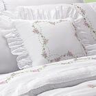 Cobre Leito Bristol Queen C/ Jogo Lençol 10 Peças Branco