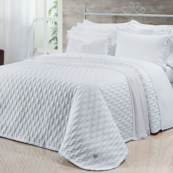 Cobre Leito Cama King Size Branco 400 Fios Egípcio 100% Algod