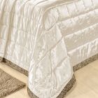 Cobre Leito Casa Show Luxuria King 9 Peças - Palha