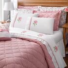 Cobre Leito Casa Show Mimos Queen Dupla Face 7 Peças