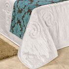 Cobre Leito Casa Show Tendência King 10 Peças - Turquesa