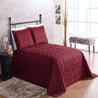 Cobre Leito Casal Clean Vinho Enxovais Aquarela 3 Peças