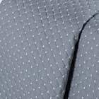 Cobre Leito Casal Doroty Micropercal 100% Poliéster - Cinza