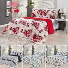 Cobre Leito Casal Dupla Face C/2 Porta Travesseiros 200 Fios