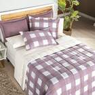 Cobre Leito Casal Ivy Micropercal 200fios 3pç Rosê