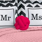 Cobre Leito Casal Mr E Ms Rose Toque Macio 8 Peças Com Duas A