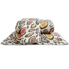 Cobre Leito Casal Padrão Bouti Basic Estampado 180 Fios 3 Peç