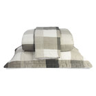 Cobre Leito Casal Padrão Classic Estampado 160 Fios 3 Peças -