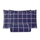 Cobre Leito Casal Padrão Essencialle 150 Fios 3 Peças - Grid