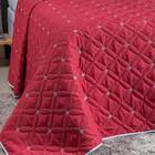 Cobre Leito Casal Padrão Ideale 200 Fios Bordado 6 Peças - Ve