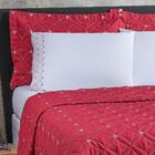 Cobre Leito Casal Padrão Ideale 200 Fios Bordado 6 Peças - Ve