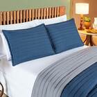 Cobre Leito Casal Padrão Mult Colors Dupla Face Micropercal 2