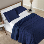 Cobre Leito Casal Padrão Poppy Micropercal 300 Fios Toque De