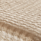 Cobre Leito Casal Padrão Shine Charmousse 3 Peças Bronze