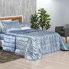 Cobre Leito Charme Queen 3 Peças Dupla Face - Serenity - 100%