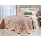 Cobre Leito Clássico Solteiro Salmão 200 Fios 100% Algodão +