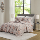 Cobre Leito Colcha King Dupla Face 03 Peças Com Porta Travess