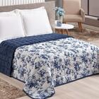 Cobre Leito Denver Queen Estampado Manta Dupla Face 1 Peça -